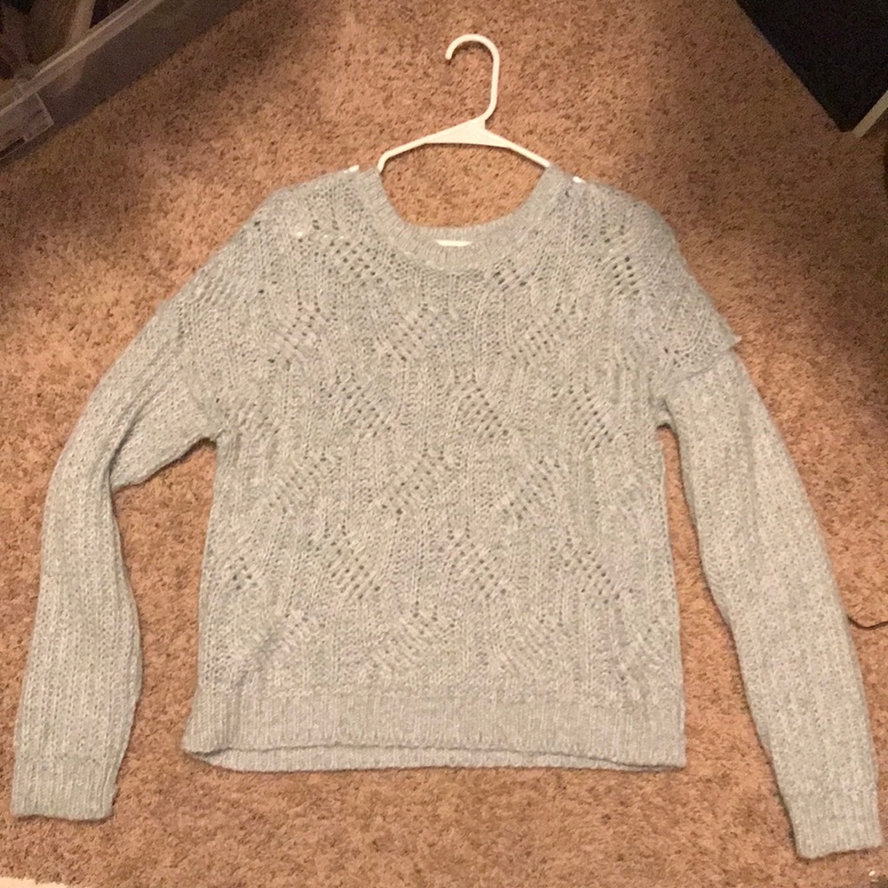Light blue thick Old Navy sweater